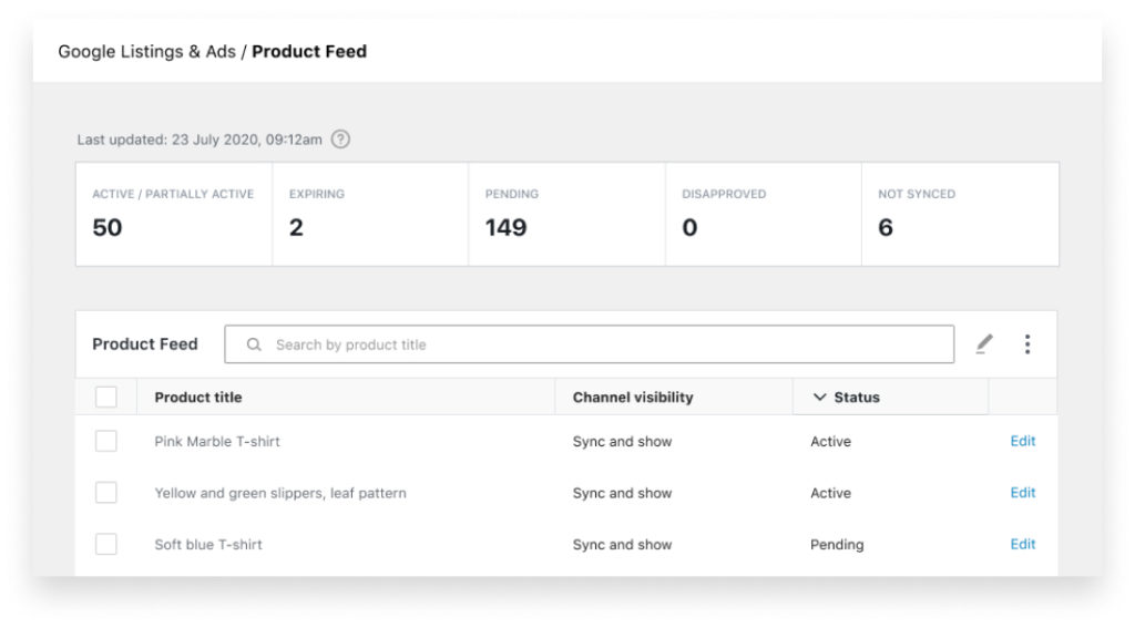 Δωρεάν Διαφήμιση Google 1 google shopping ads product feed
