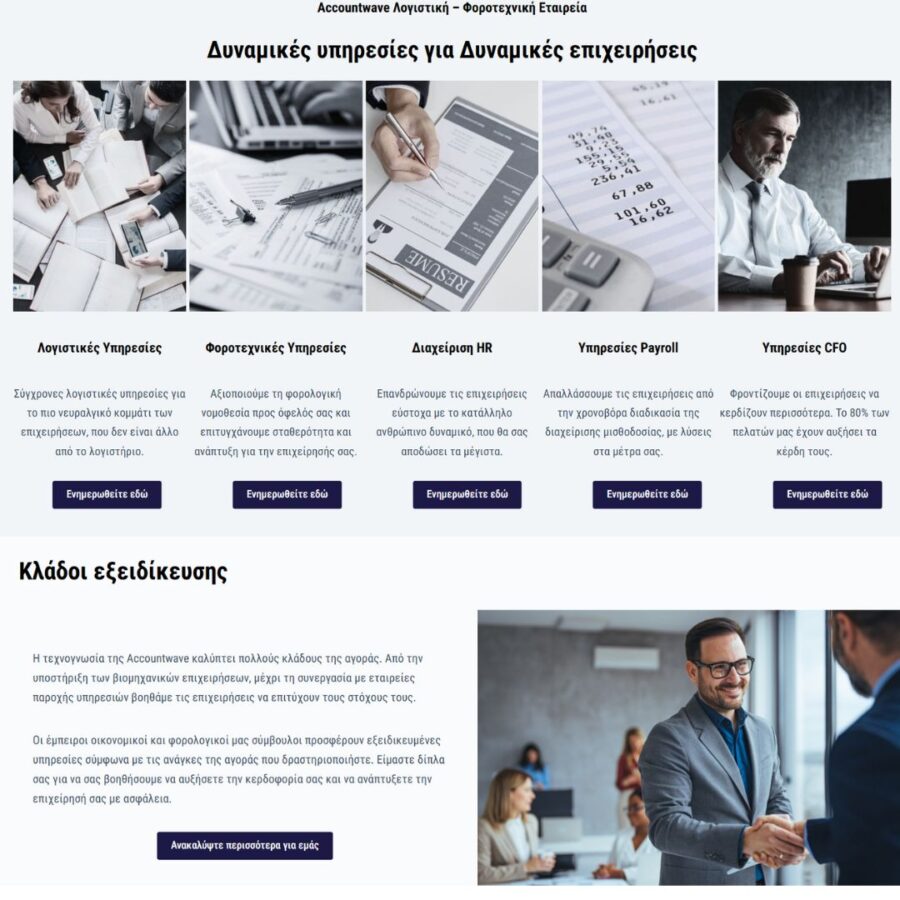 Case study | SEO για λογιστές 2 case study seo gia logistes bluemind 1